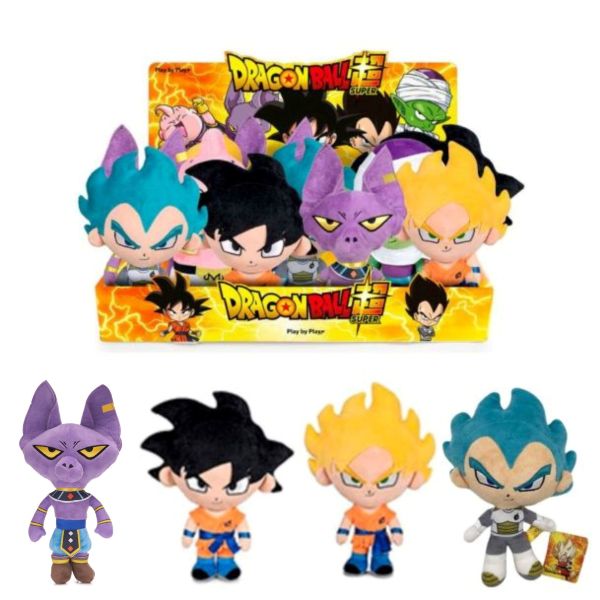 (Mis 2) DRAGON BALL Peluche 22cm 4ass In espo da 12pz…x24…x120
